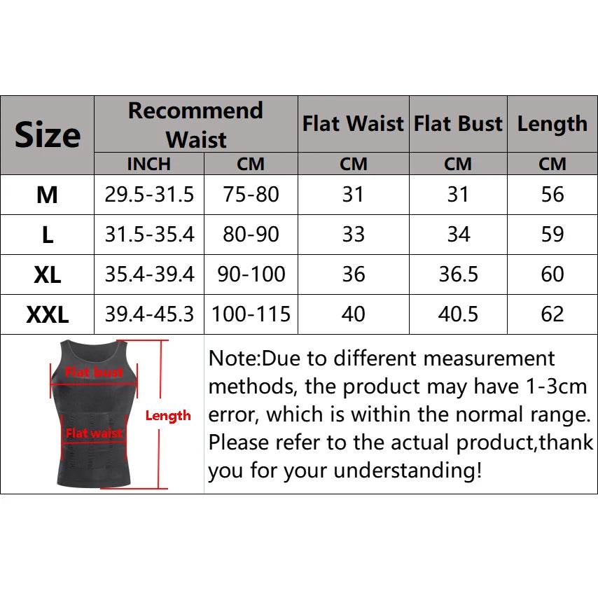 Mens Tank Body Shaper